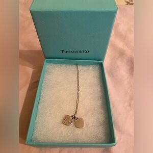 Tiffany & Co - Return to Tiffany Double Heart Tag Pendant
